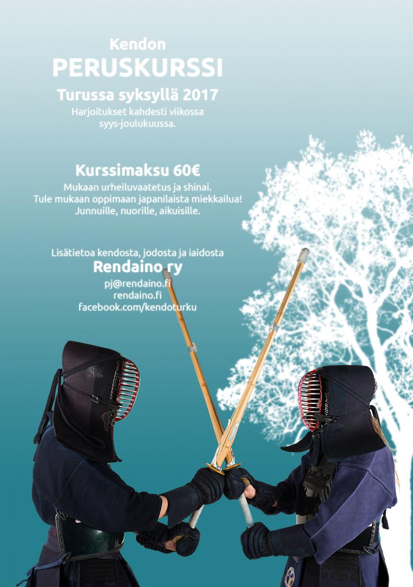 Peruskurssin mainoslehtinen - tule mukaan kurssille!